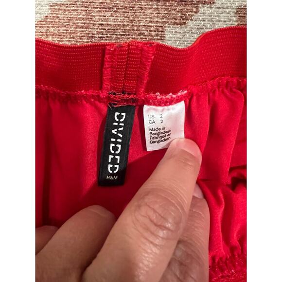 Womens Boho Floral Romantic Slit Sheer MIDI Skirt Size 2 Spring Summer Vacation - Picture 6 of 6